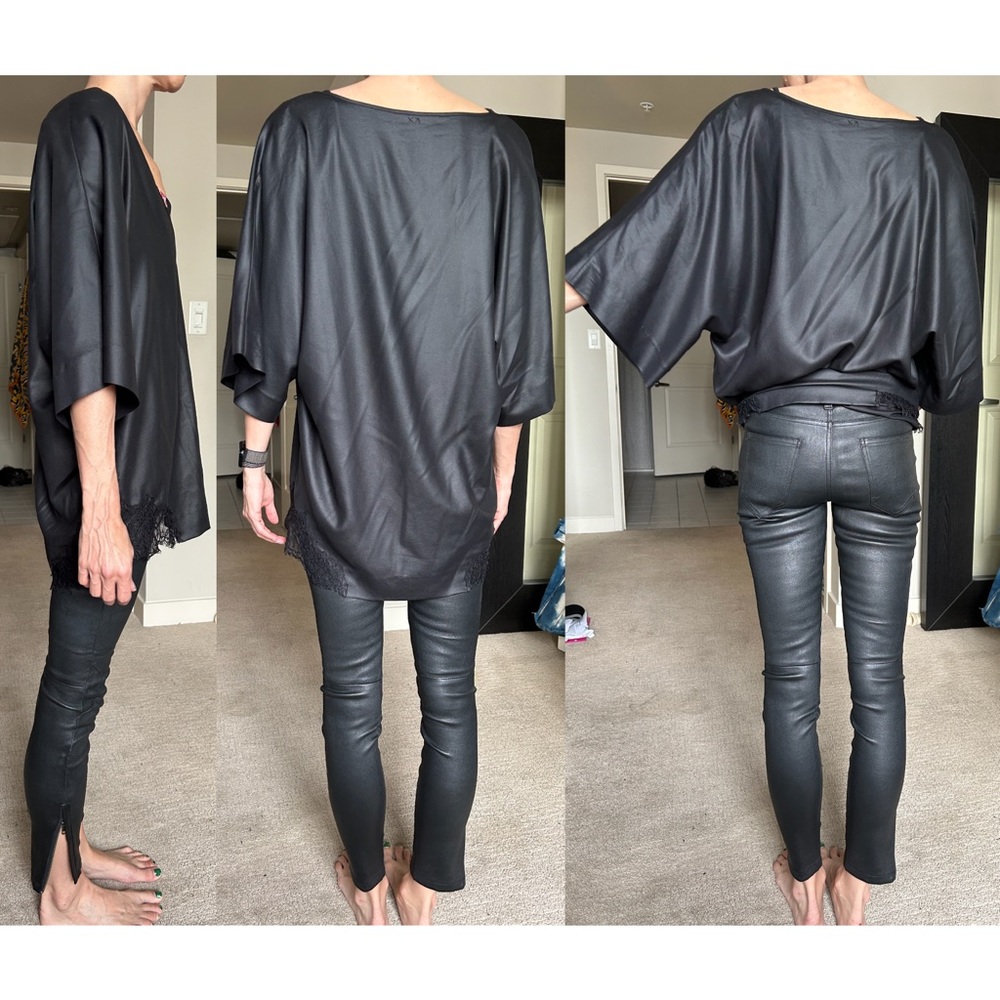 Current Elliot Leather Biker Pant - Picture 16 of 16